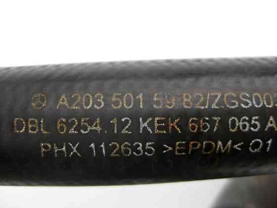 Mercedes-Benz  A2035015982 Патрубок радіатора правий для двигуна M272 V6 3.0 3.5л C-Class W203 4matic Одесса