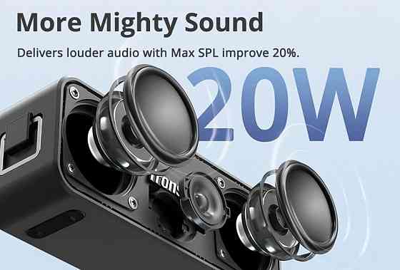 НОВІ Tronsmart T2 Plus Upgraded 20W колонки. Київ