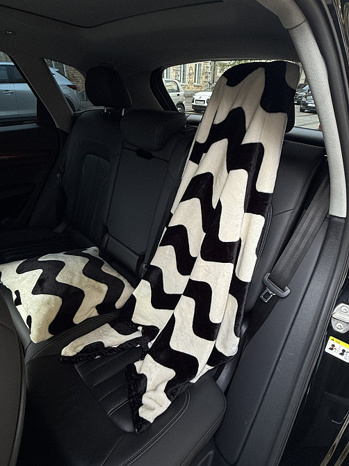 Ecotton Набір для подорожі Ecotton 2 в 1 Подушка 40х40 плед 110х140 Зіг-заг чорно-білий Киев - изображение 5