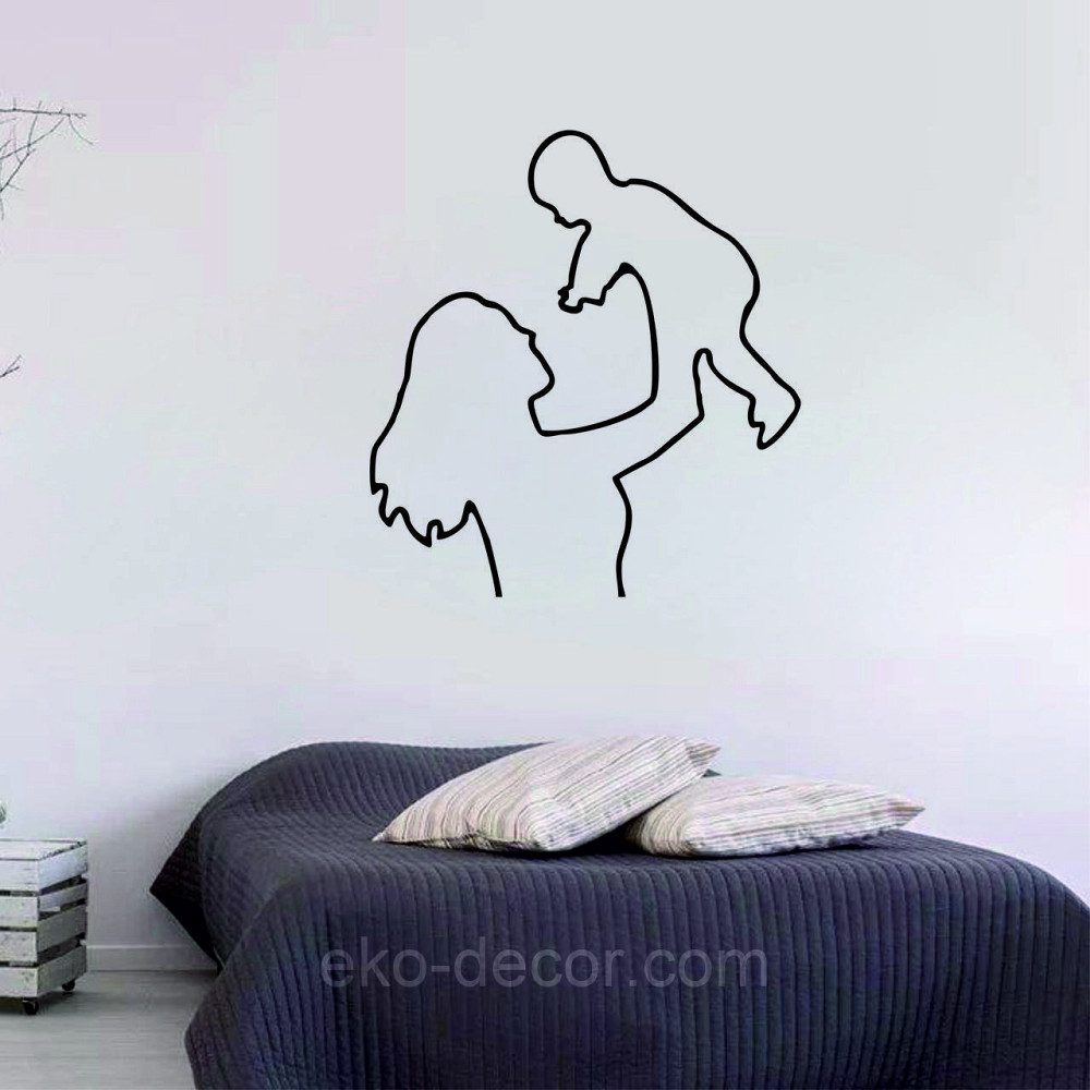 Декоративне настінне Панно «Мати та дитина», Декор на стіну Київ - фото 1