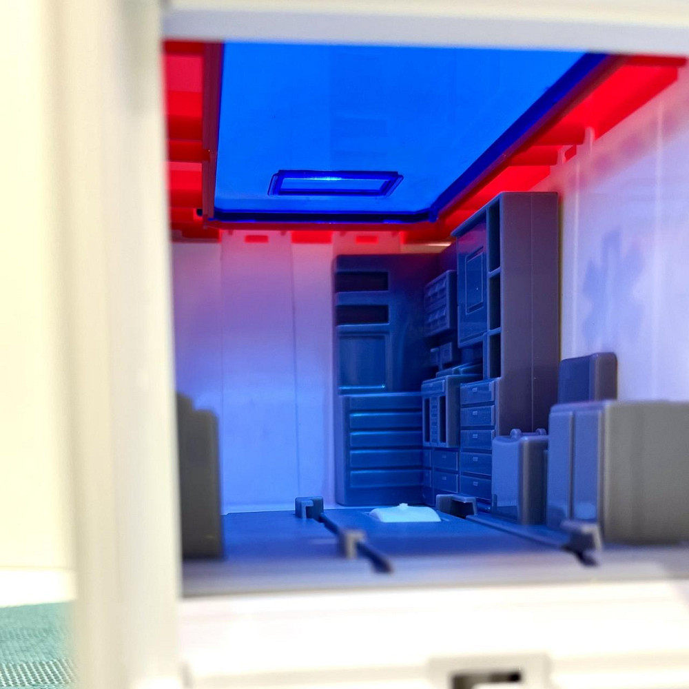 Машина Швидка допомога Авто Експерт відкриваються двері та дах звук пісні інерція Біла (97569) Чернігів - фото 9