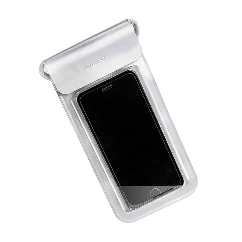 Захисний водонепроникний чохол Xiaomi Guildford Mobile Waterproof Bag для смартфонів (Сріблястий) Миколаїв - фото 2
