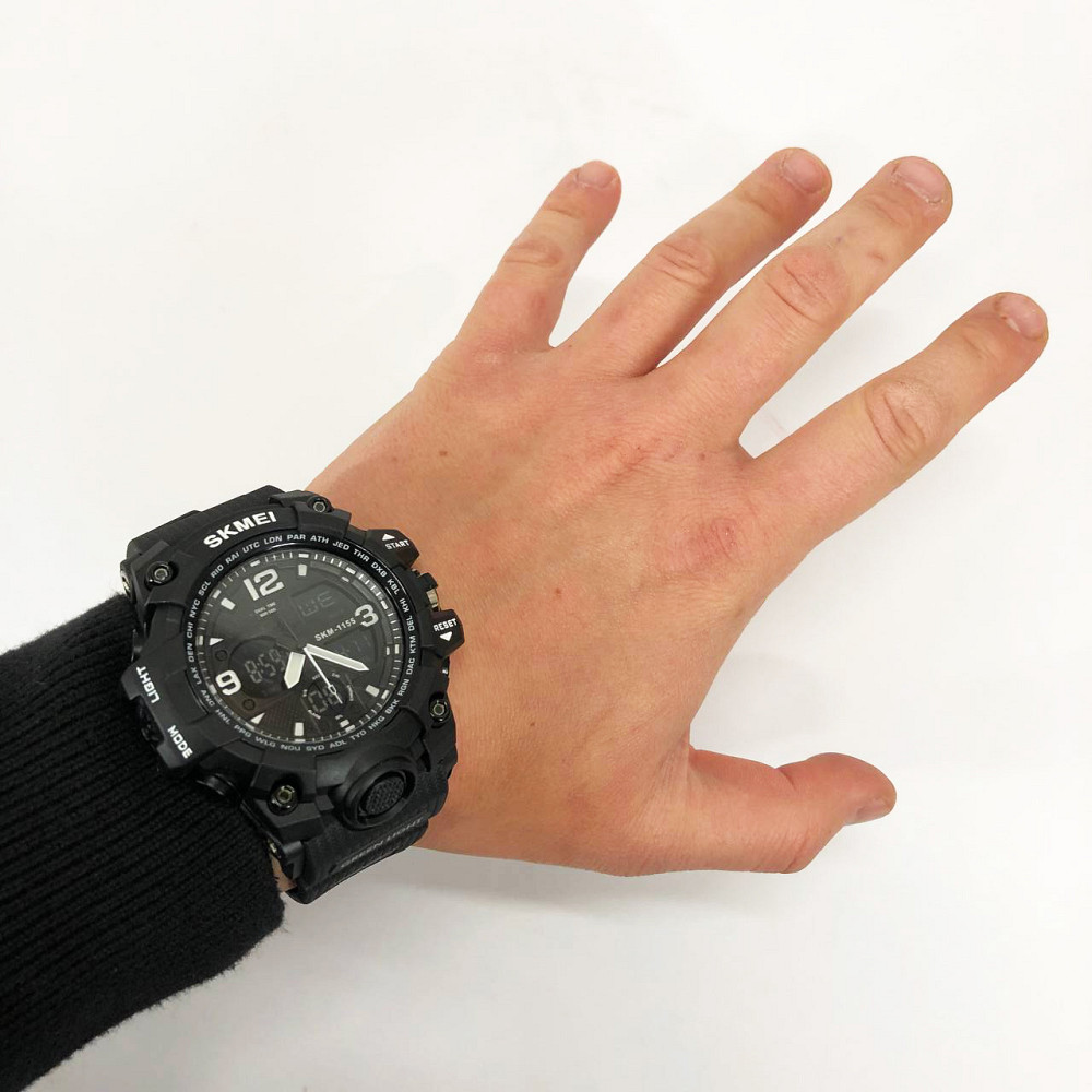 Армійський годинник протиударний SKMEI, Годинники чоловічі для плавання, Новий командирський годинник BA-71 Львів - фото 5