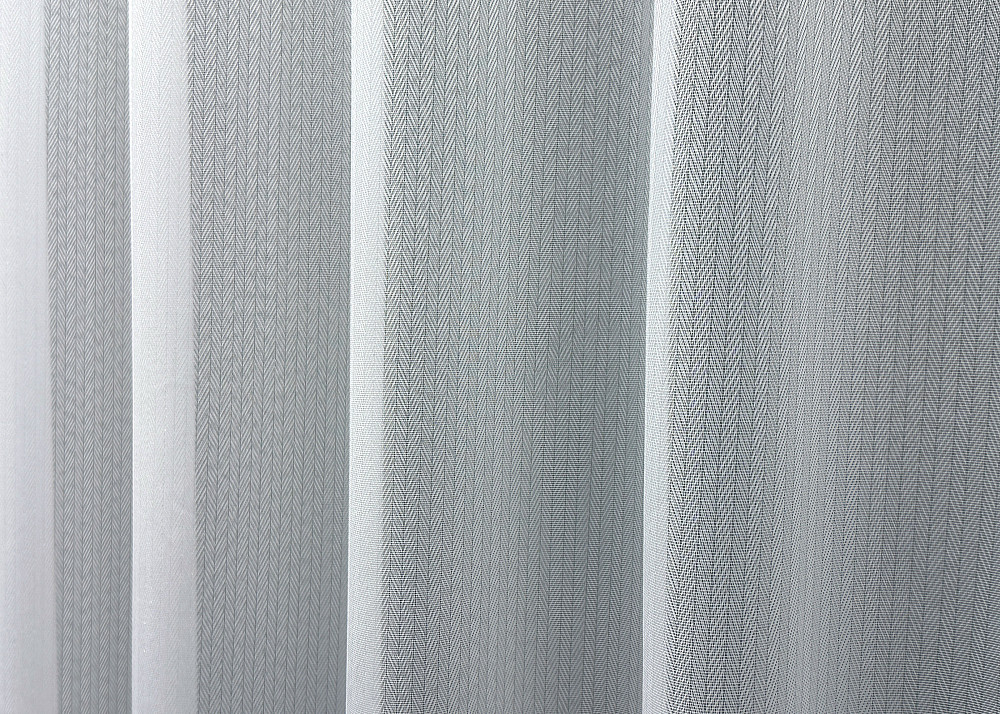 Тюль жакард "Ялинка", Туреччина колір білий 1737т Київ - фото 4