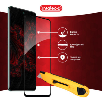 Стекло защитное Intaleo Full Glue Infinix Hot 11s (1283126532382) Винница - изображение 4