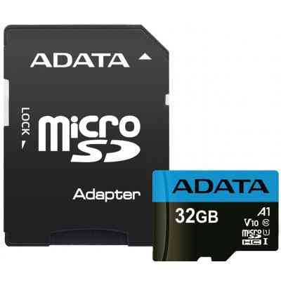 Карта памяти ADATA 32GB microSD class 10 UHS-I A1 Premier (AUSDH32GUICL10A1-RA1) Винница