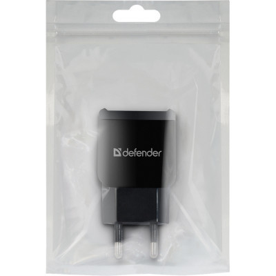 Зарядное устройство Defender EPA-13 black, 2xUSB, 5V/2.1A, package (83840) Винница - изображение 3