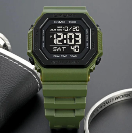 Часы наручные SKMEI 1988AG, ARMY GREEN, 10281 Днепр