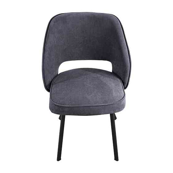 Стілець крісло м'який MarvelDesign Simple 54 прямокутні ніжки Сірий Київ