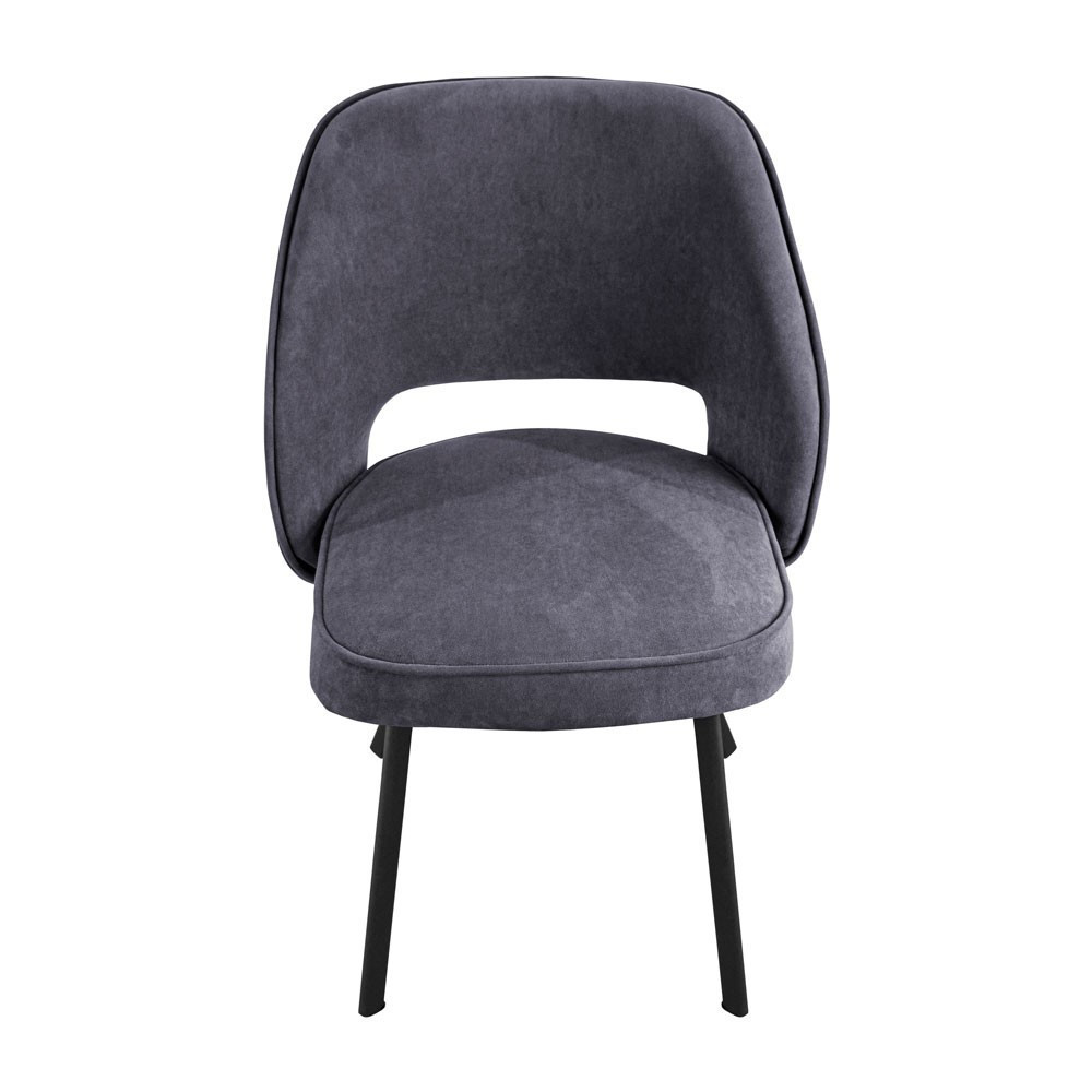 Стілець крісло м'який MarvelDesign Simple 54 прямокутні ніжки Сірий Київ - фото 3