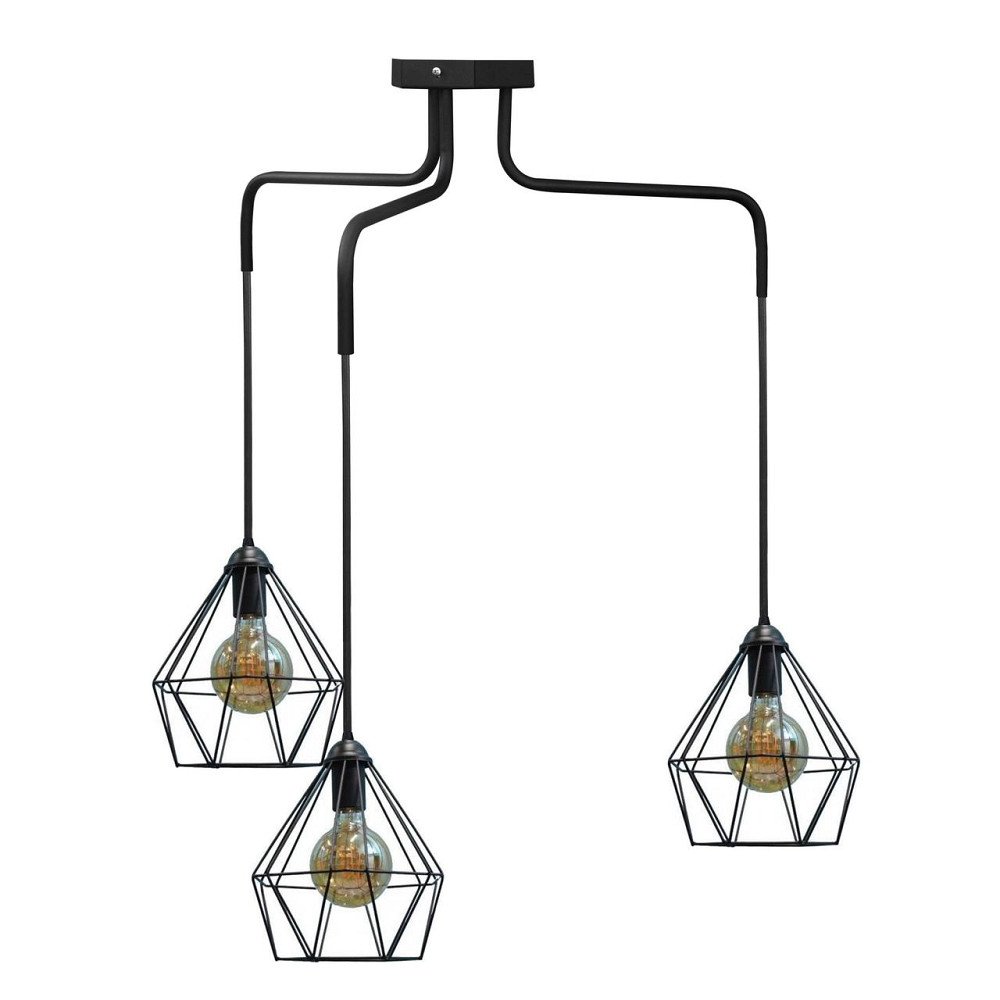 Лофт світильник підвісний Е27-3 Sierra NL 10537-3 Київ - фото 1