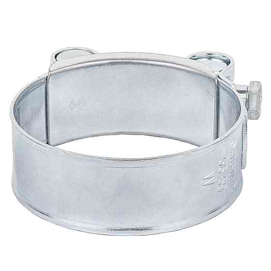 Хомут силовой оцинкованный 22мм Ø56-59мм (КРАТНО 5шт) SIGMA (2509181) Киев
