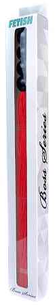 Силиконовый флогер ( длина 37 см ) Fetish Boss Series - Silicone Whip Red 14