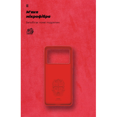 Чехол для мобильного телефона Armorstandart ICON Case Xiaomi Poco X6 Pro 5G Red (ARM73367) Винница - изображение 4