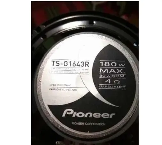 Автомобильная акустика, колонки Pioneer TS 1643 (180W) 2 полосные Коломия