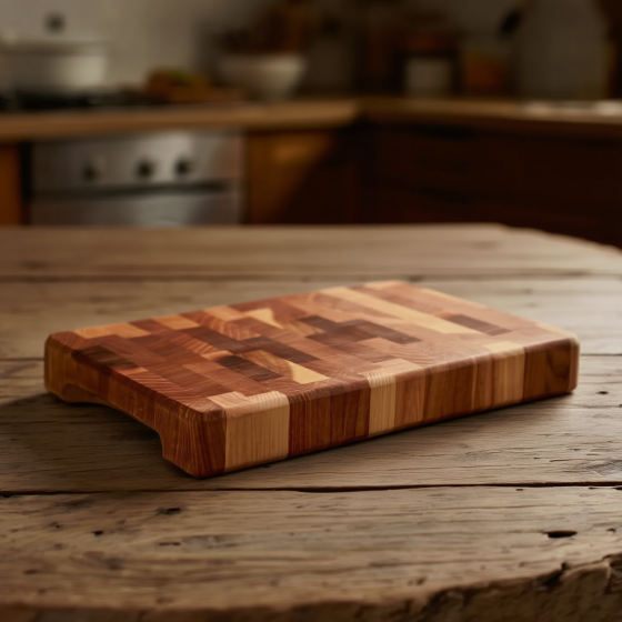 Lugi Обробна дошка з дуба 25*40 см Доміно, дерев’яна кухонна дошка для нарізання та сервіруванн Коломыя