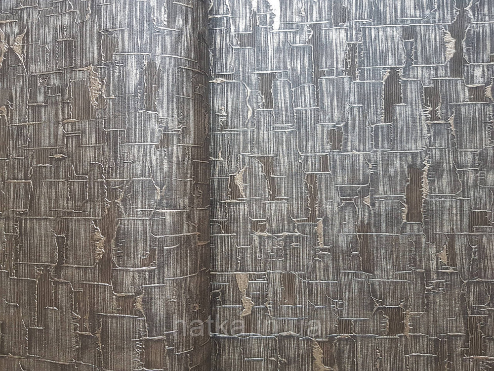 Шпалери вінілові на флізелін Erismann Casual Chic1.06х10 абстракція геометрія фігури коричневі золото 10260-11 Київ - фото 1