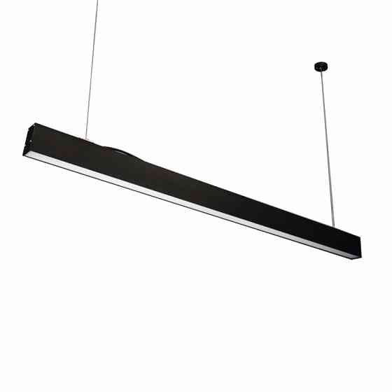 LED светильник офисный черный 40Вт SMD5730, 3000K/4000K/6000K, 3200 Лм Днепр