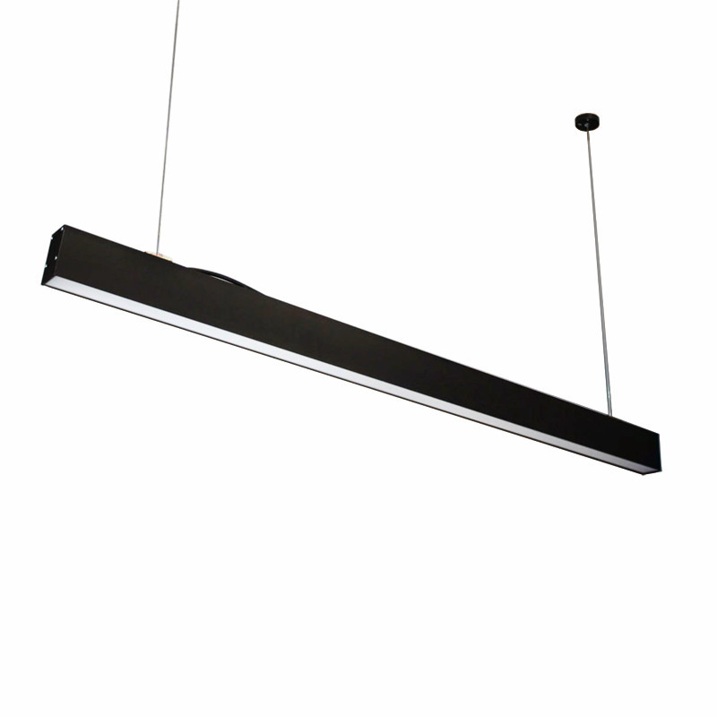 LED светильник офисный черный 40Вт SMD5730, 3000K/4000K/6000K, 3200 Лм Днепр - изображение 1