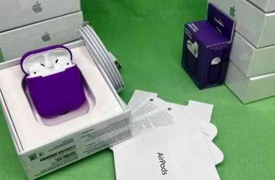 Новая поставка!! Наушники аэрподс 2 Lux качества + чехол в подарок. Харьков