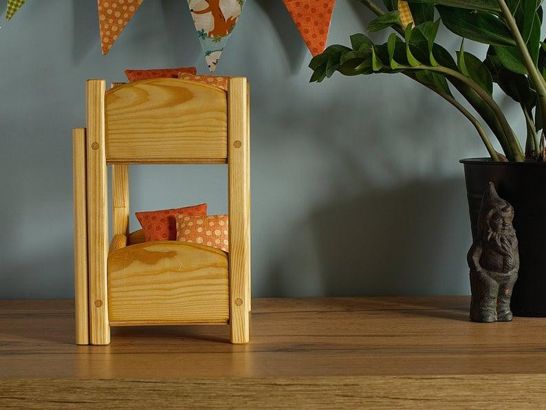 Ліжко для ляльок "Мулан" ваніль Миколаїв - фото 3