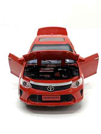 Машинка металева АвтоЕксперт Toyota Camry 1:32 відчиняються двері та багажник Червона (LF-79509) Чернігів
