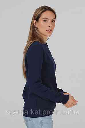 Свитшот базовый утепленный Ray Basic женский темно-синий (U0301W-Navy Blue) S Киев