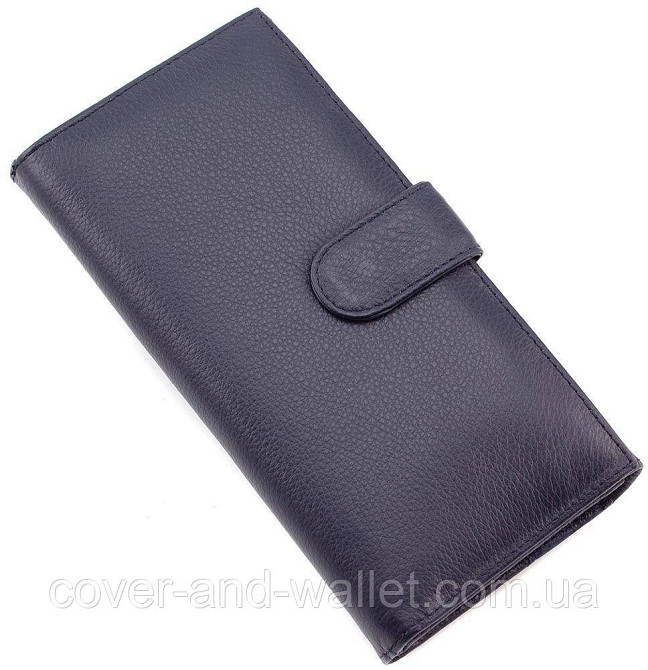 Женский кошелёк с отделом для визиток из натуральной кожи Киев - изображение 2