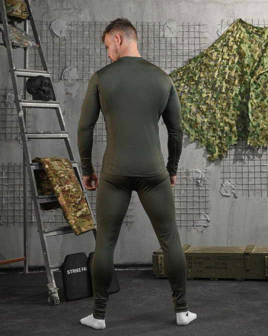 Термобілизна чоловіча тепла якісна Vaude олива 50 l Одесса - изображение 4