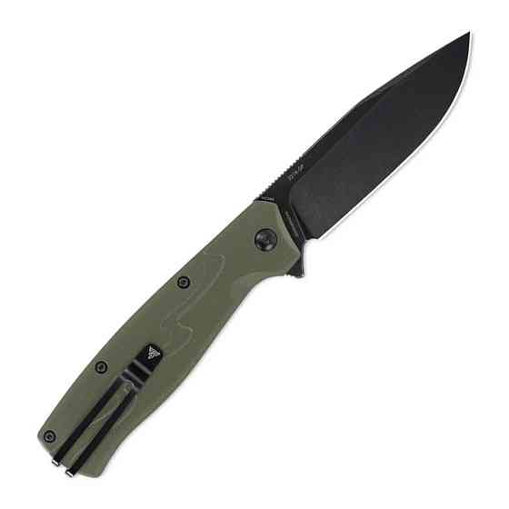 Ніж складаний туристичний SRM 221X-GP (9.2 см) 14C28N / G10 зелений Київ
