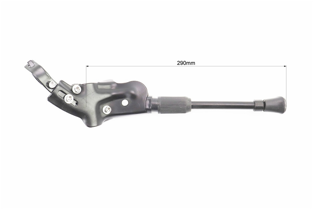 Підніжка бокова задня телескопічна для 24"- 29", з регульованим кутом кріплення, алюмінієва, чорна HS-002D Київ - фото 2