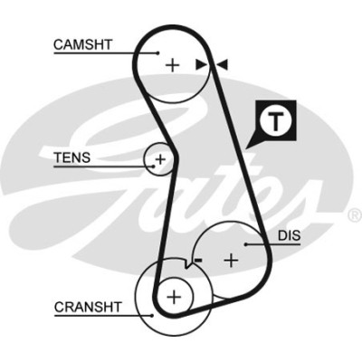 Ремень ГРМ Gates 5308XS Винница - изображение 1
