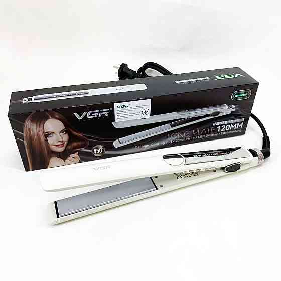 Плойка для выпрямления VGR V-518, Выпрямитель утюжок щипцы, Щипцы для вьющихся волос MG-28 Львов