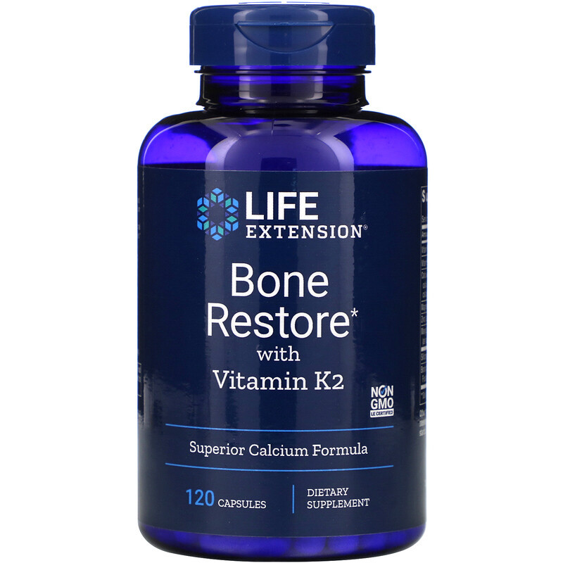 Восстановление костей+K2 (Bone restore with Vitamin K2) 120 капсул Киев - изображение 1