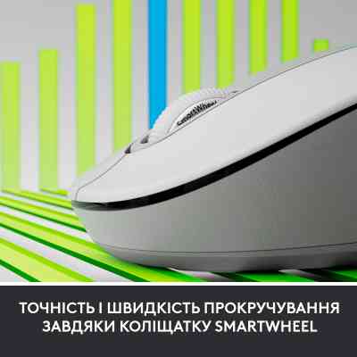 Мышка Logitech Signature M650 L Wireless Mouse for Business Off-White (910-006349) Винница