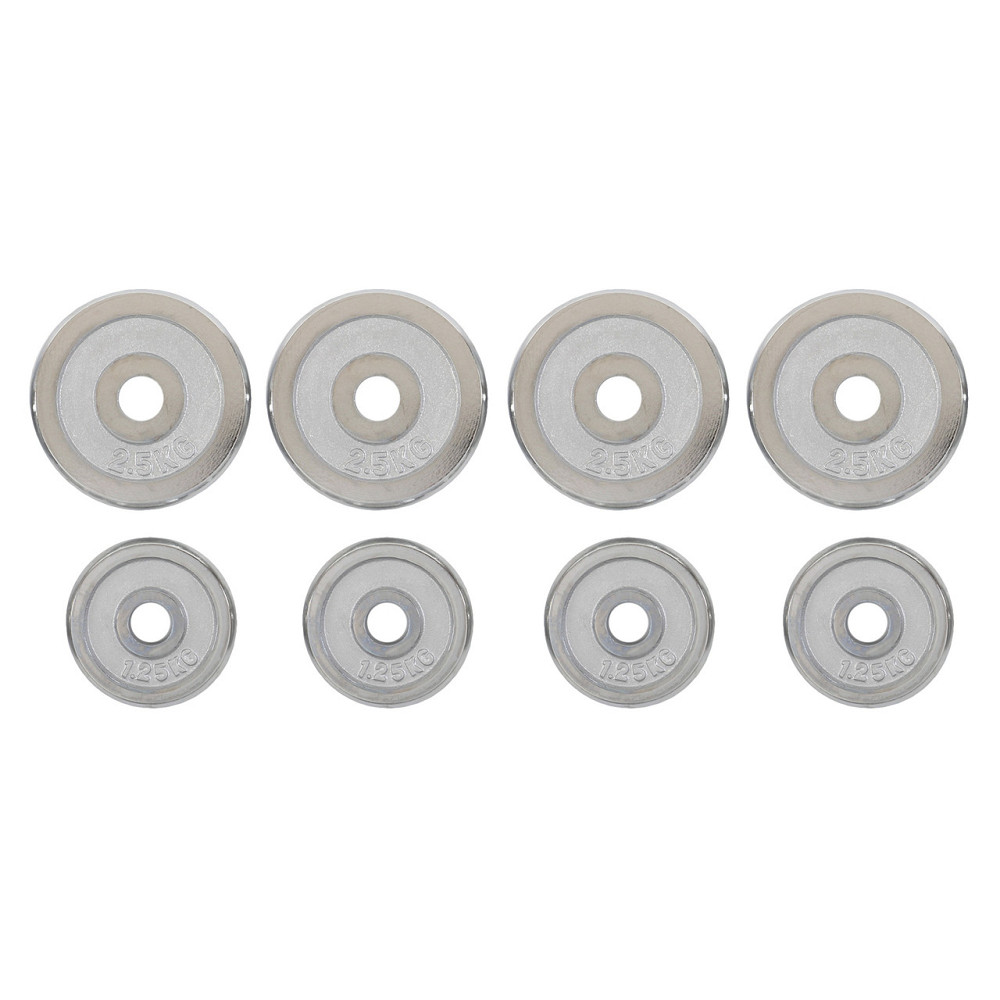 Набір хромованих гантелей 2 по 10 кг в кейсі Zelart-9644 Київ - фото 6