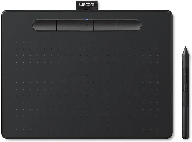 Графический планшет Wacom Intuos M Bluetooth Black (CTL-6100WLK-N) Киев - изображение 1