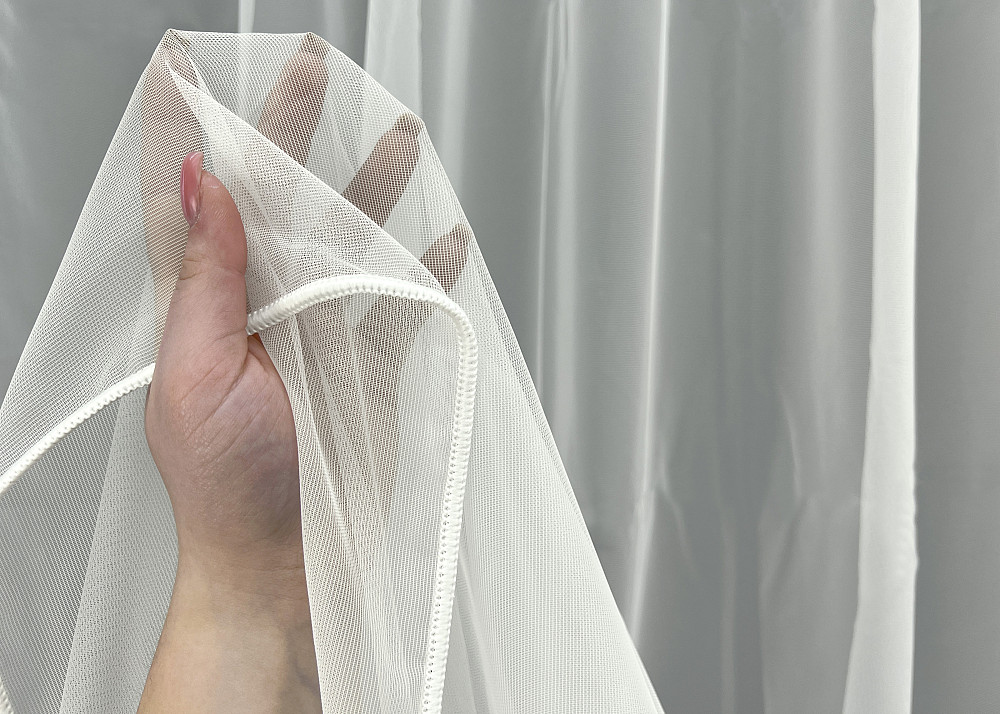 Тюль VR-Textil 1963т Французька сітка Belle Молочний 400х270 см (42-0990) Київ - фото 4