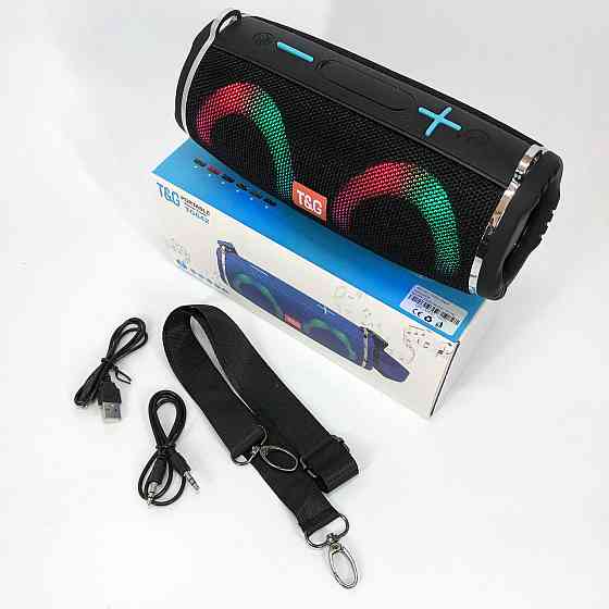 Універсальна колонка для дому та вулиці TG642, Портативна колонка з led підсвічуванням BN-78 Івано-Франківськ