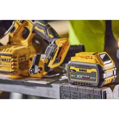 Дискова пила DeWALT 18V XR Li-lon FLEXVOLT ADVANTAGE, диск 190х30 мм, TSTAK (без АКБ та ЗП) (DCS573NT) Вінниця