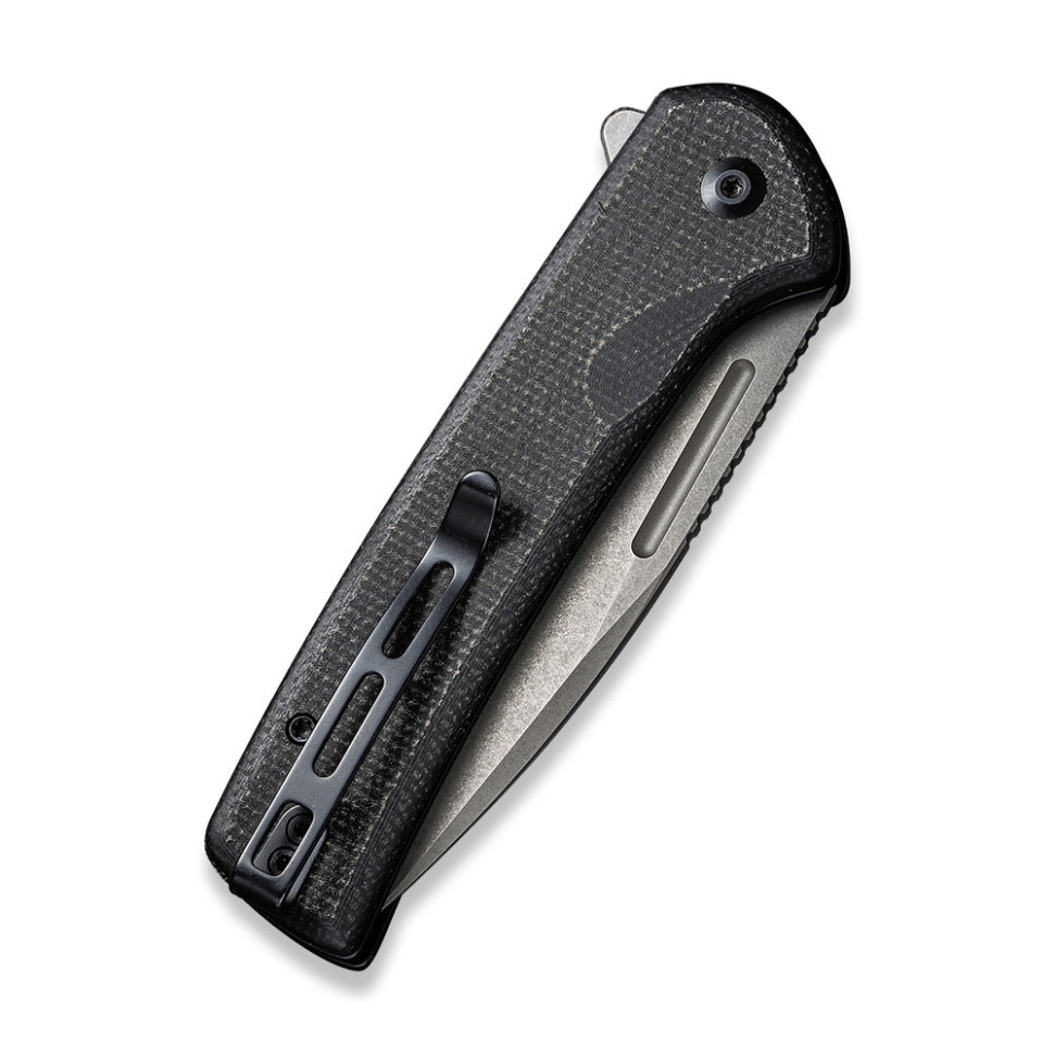 Ніж складаний туристичний Civivi Conspirator, (8.8 см) Nitro-V / Micarta чорний Київ - фото 5