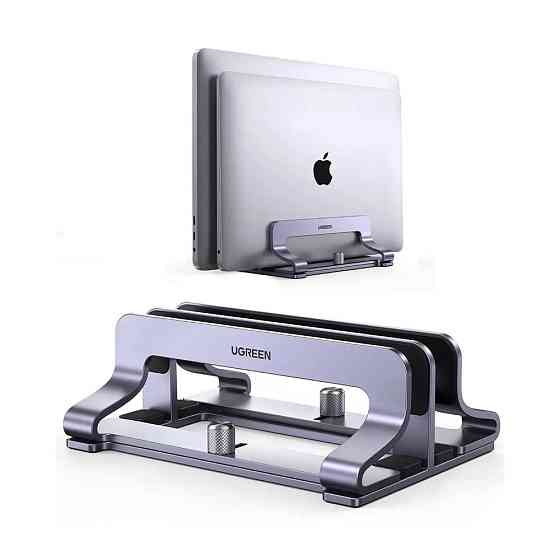 Підставка для ноутбука UGREEN LP258 Vertical Laptop Stand (Dual-slot)(UGR-60643) Киев