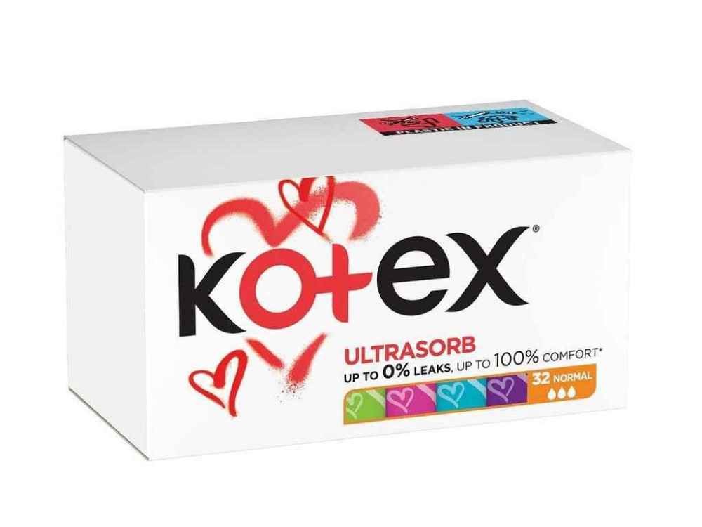 Тампоні Нормал 3кр. 32 шт. ТМ KOTEX Solmir Київ - фото 1