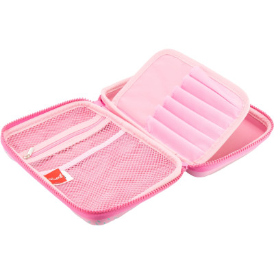 Пенал Cool For School двойной с эффектом аквариума 1 отделение Голубой (QT-5703-Blue) Винница - изображение 3