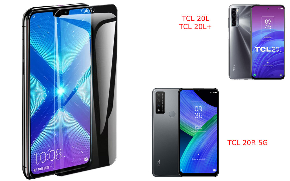 Защитное стекло NeoGlass для TCL 20L, TCL 20L+, TCL 20R 5G – ультрапрозрачное и устойчивое Киев - изображение 2