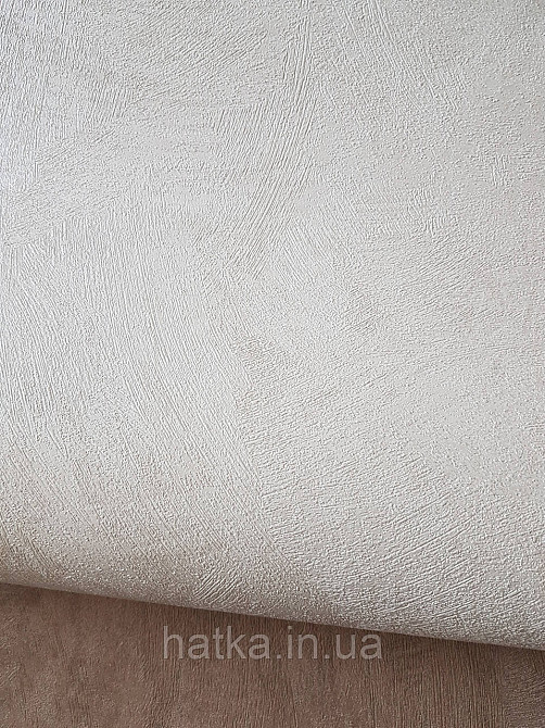 Шпалери метрові вінілові на флізеліні A.S.Creation Sylvana 1.06x10 мазки абстракція під бетон темно-бежеві 8921-71 Київ - фото 1
