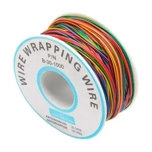 Дріт монтажний 1 жила 30AWG, 8 кольорів на котушці, 265м Полтава - photo 1