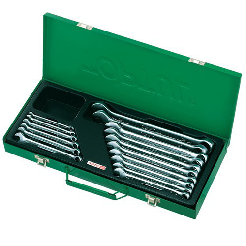 Набор ключей рожково-накидных TOPTUL 16 шт. 6-24мм (кейс) GAAD1602 Одесса - изображение 1