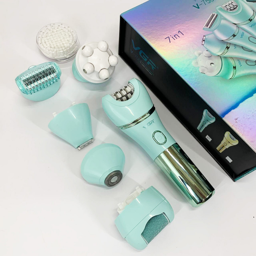 Электрический эпилятор-бритва VGR V-756, Эпилятор бритва для ног, Депилятор электрический RV-81 Львов - изображение 2