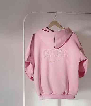 Жіночий стильний худікенгуру оversize кройки на тонкому флісі Барбі Одеса